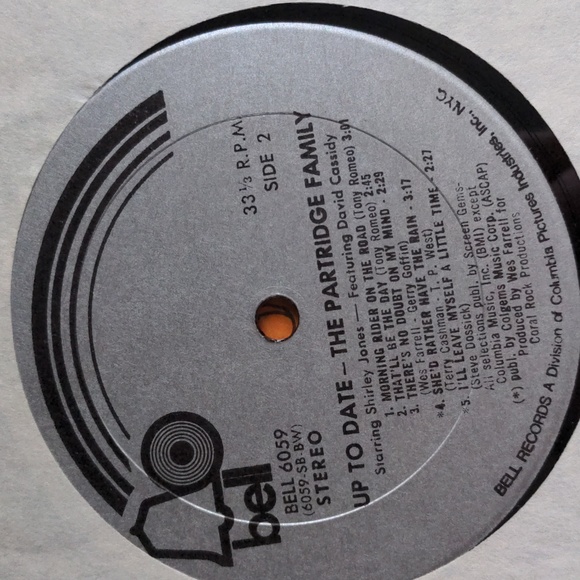 The Partridge Family Up To Date Album 1971 - Picture 8 of 10